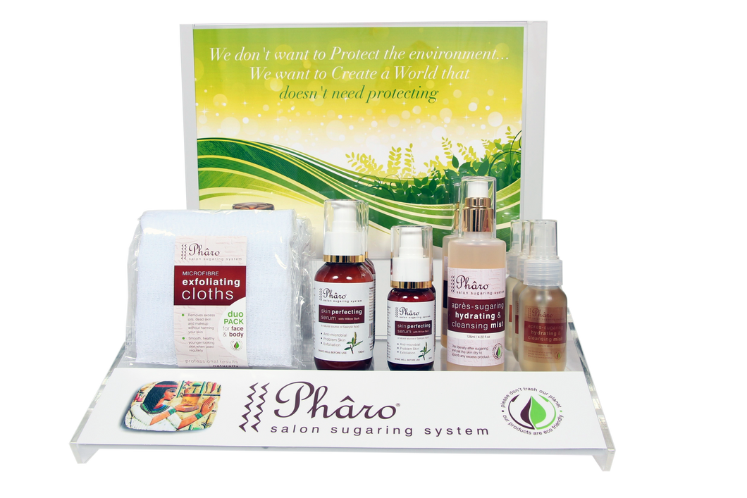 Pharo Retail Stand with After Care Products